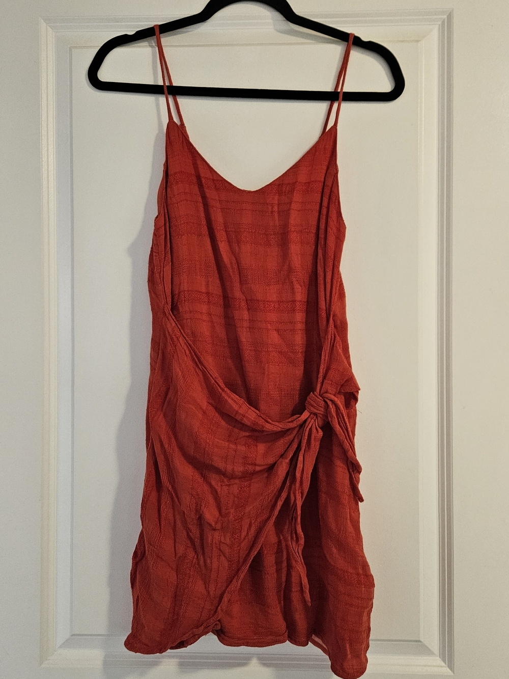American Eagle Outfitters Orange Spaghetti Strap Dress - Size Medium